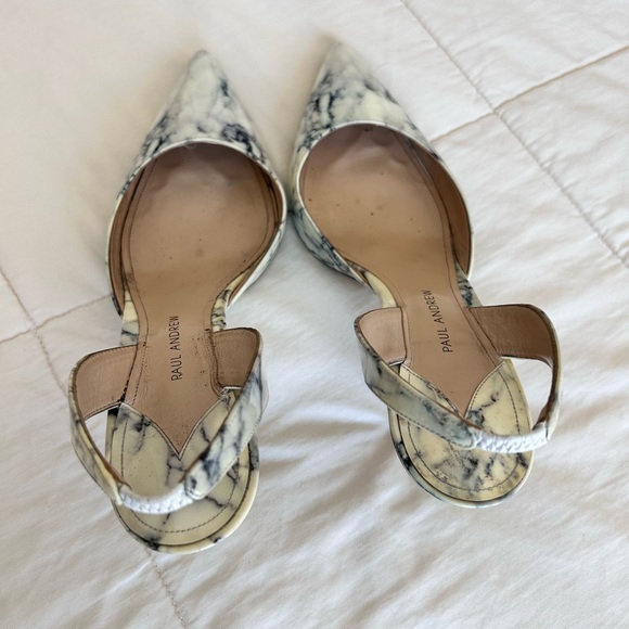 Paul Andrew Marble Heels - Picture 2 of 4